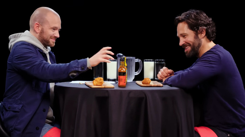 Sean and Paul Rudd laughing