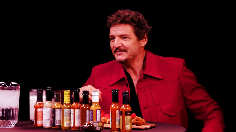 Pedro Pascal talking