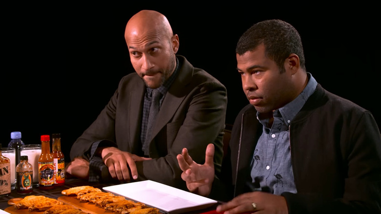 Key and Peele look skeptical