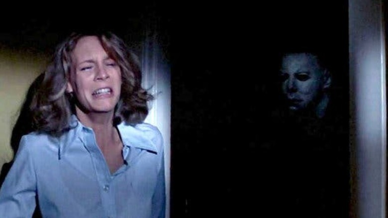 Jamie Lee Curtis scared