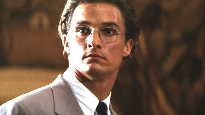 Matthew McConaughey sweats in a southern courthouse
