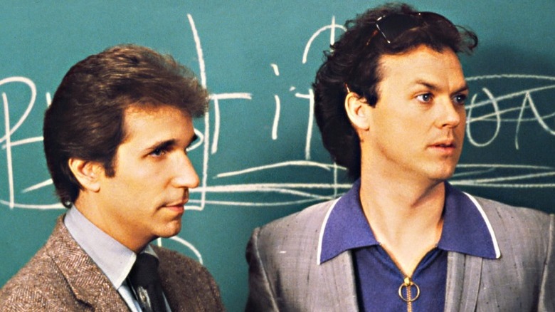 Henry Winkler Michael Keaton NIght Shift