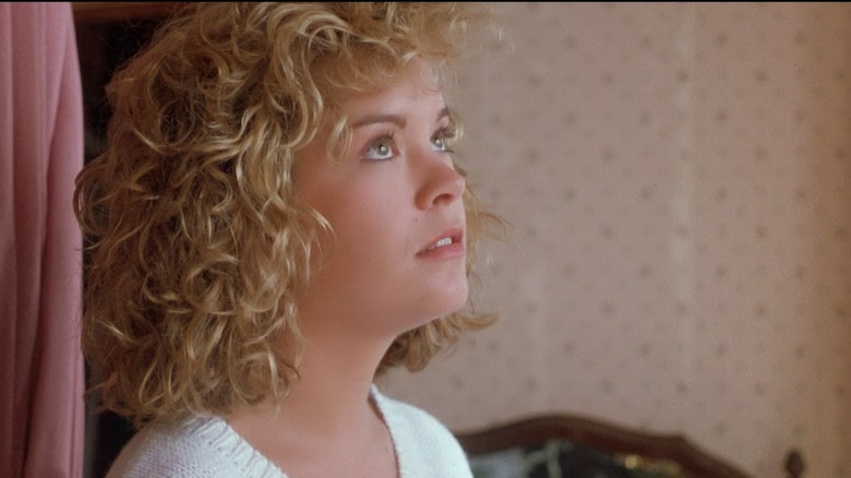 rachel halloween 5 stares off screen