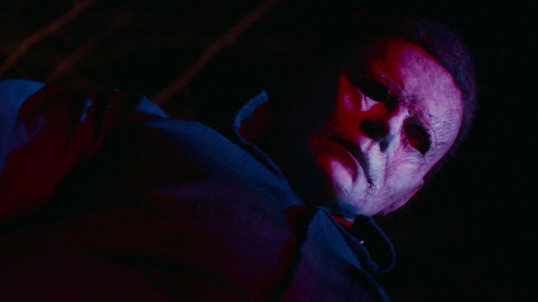 michael myers purple light