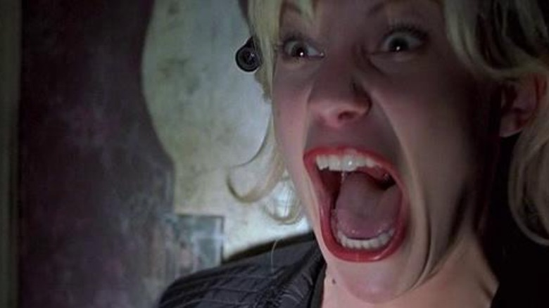 Katee Sackhoff Halloween screaming