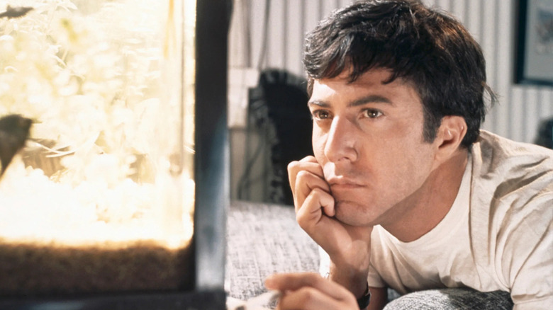 Dustin Hoffman thinking The Graduate