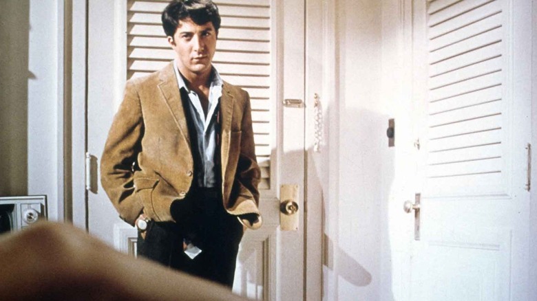 Dustin Hoffman glaring The Graduate 