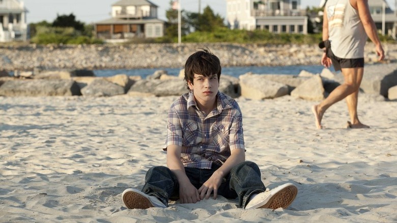 Duncan sitting alone The Way, Way Back 