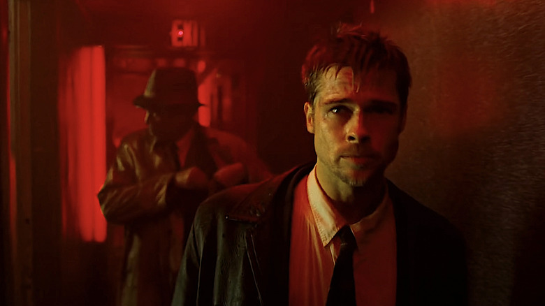 Brad Pitt in Se7en