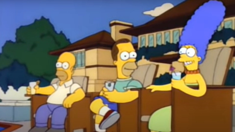 Homer, Herb, and Marge