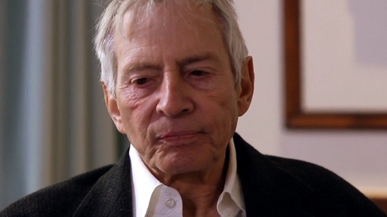 Robert Durst in the finale of The Jinx