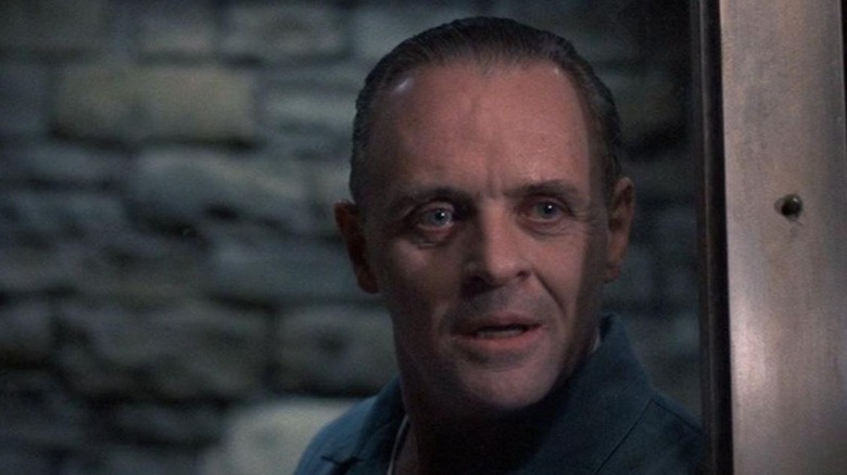 Anthony Hopkins in "Silence of the Lambs"