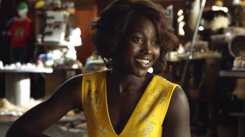 Lupita Nyongo smiles