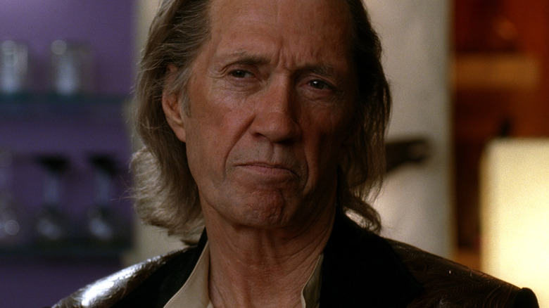 David Carradine as Bill, glaring Kill Bill Vol. 2
