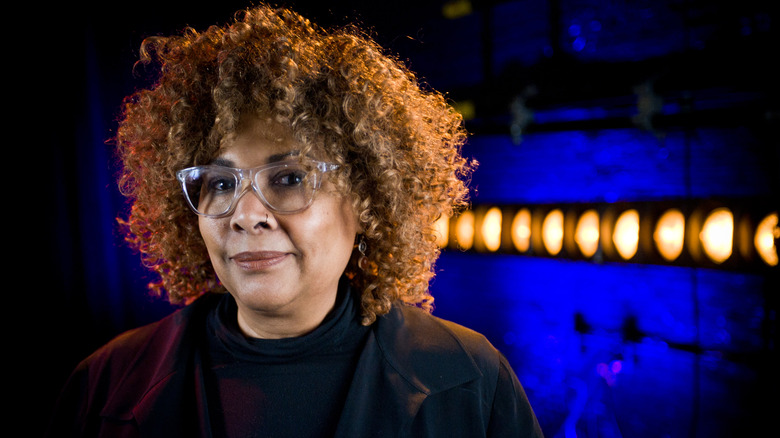 Director Julie Dash posing for a photo