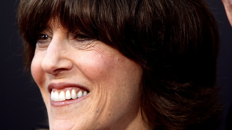 Nora Ephron smiles