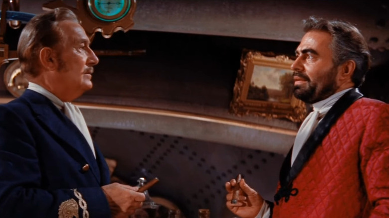 Captain Nemo and Professor Aronnax conversation