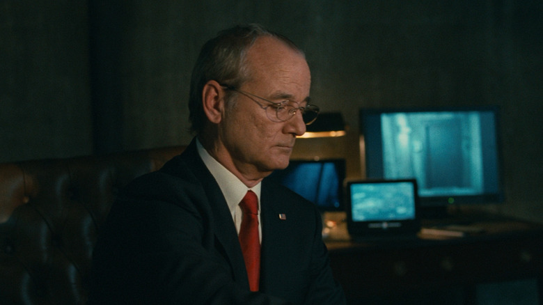 The American at his desk in The Limits of Control