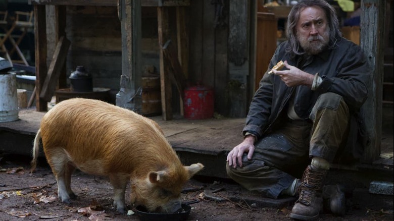 Nicholas Cage and Pig