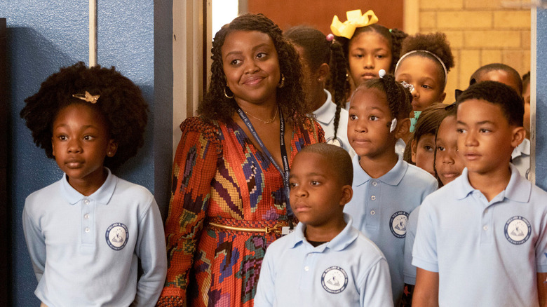 Quinta Brunson in Abbott Elementary