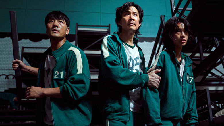 Lee Jung-jae, Park Hae-soo in Squid Game
