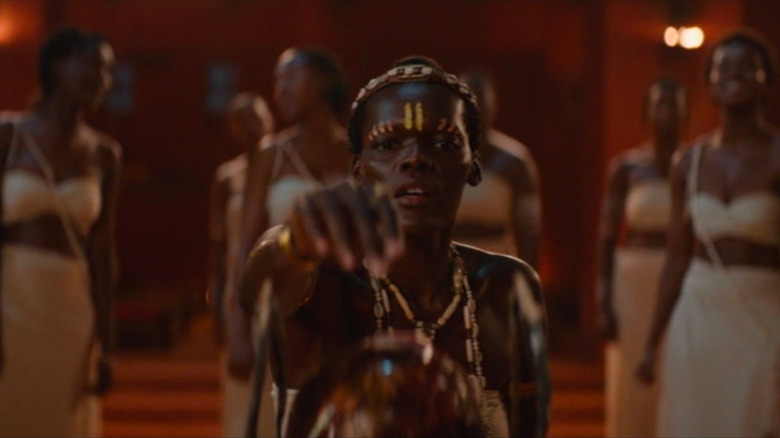 Sheila Atim as Amenza in The Woman King