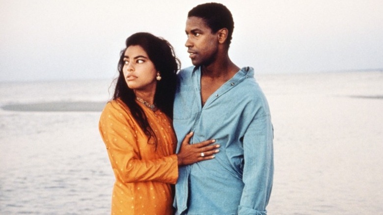 Sarita Choudhury and Denzel Washington Mississippi Masala