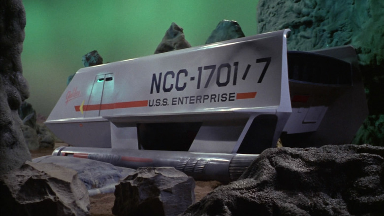 Shuttlecraft on planet