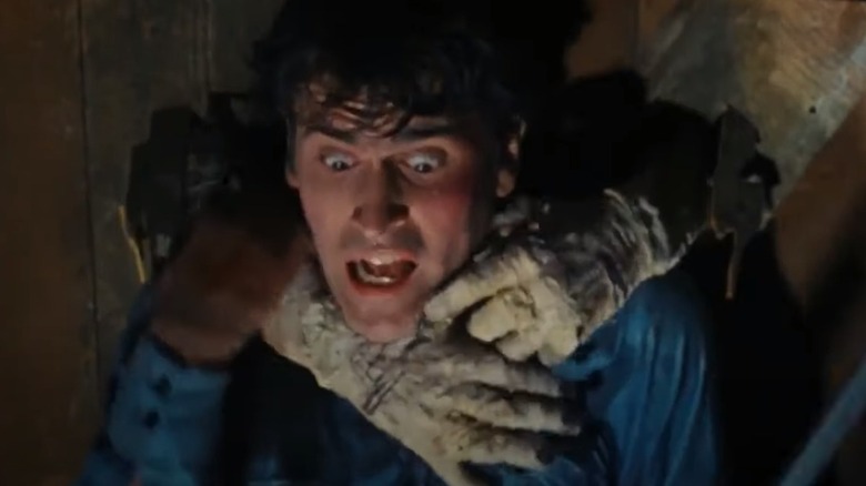 Bruce Campbell Evil Dead hands