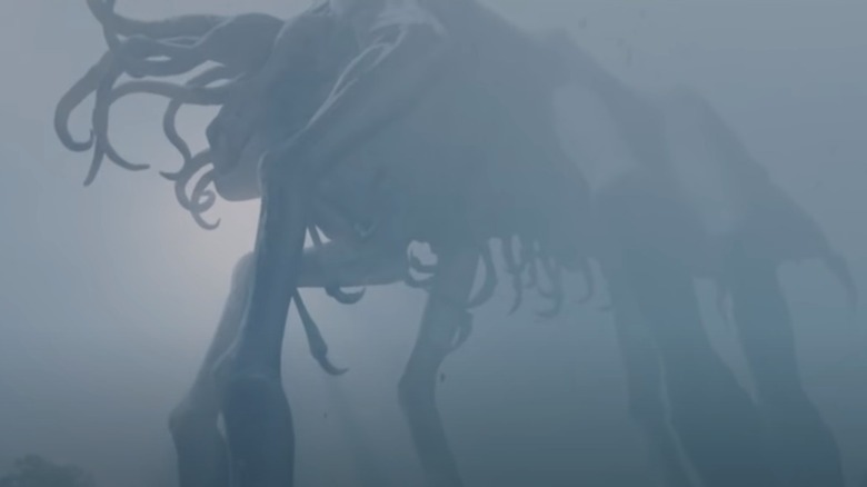 Giant creature mist