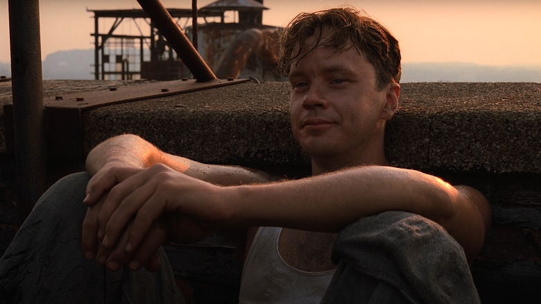 Tim Robbins in The Shawshank Redemption