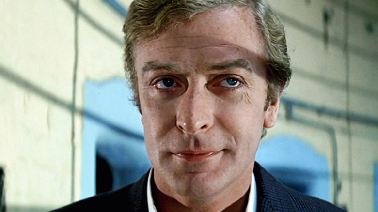  Michael Caine smirking