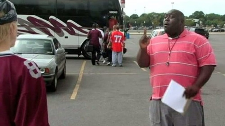 Faizon Love coaching It's Always Sunny in Philadelphia