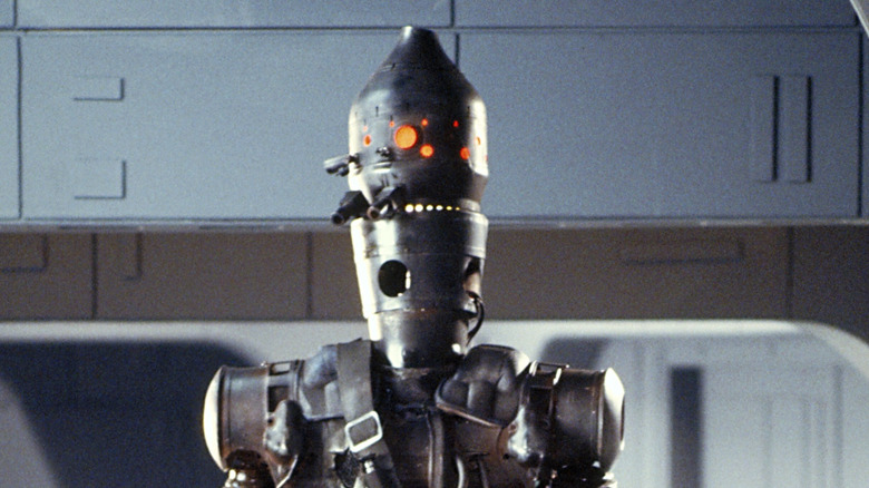 IG-88 talking to Darth Vader