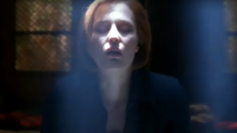 Agent Scully in trance