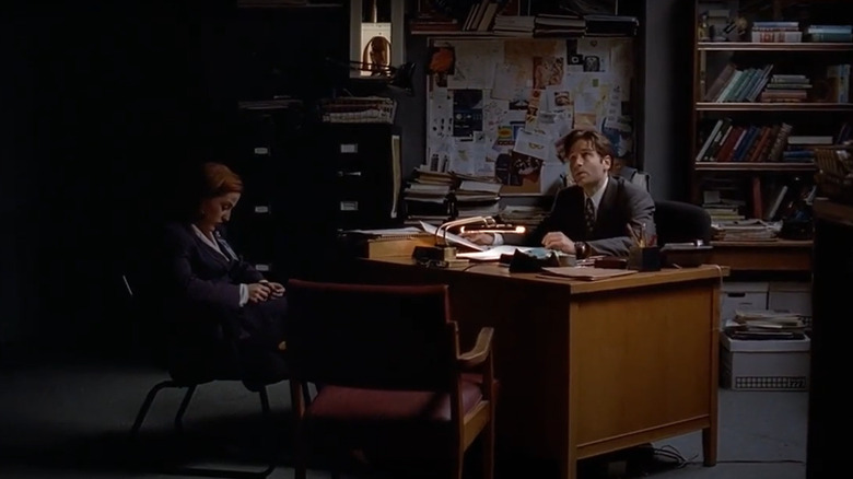 Mulder and Scully in office