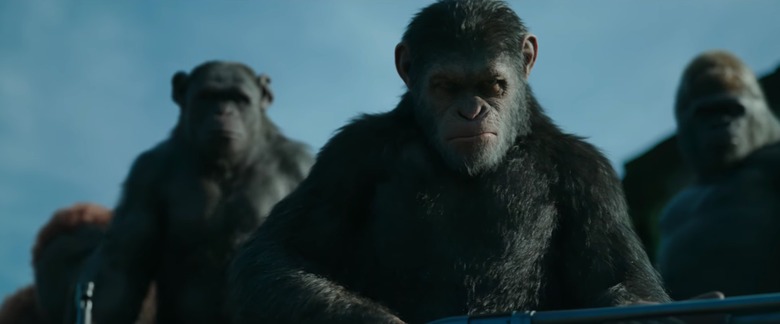 war for the planet of the apes ceasar and his apes