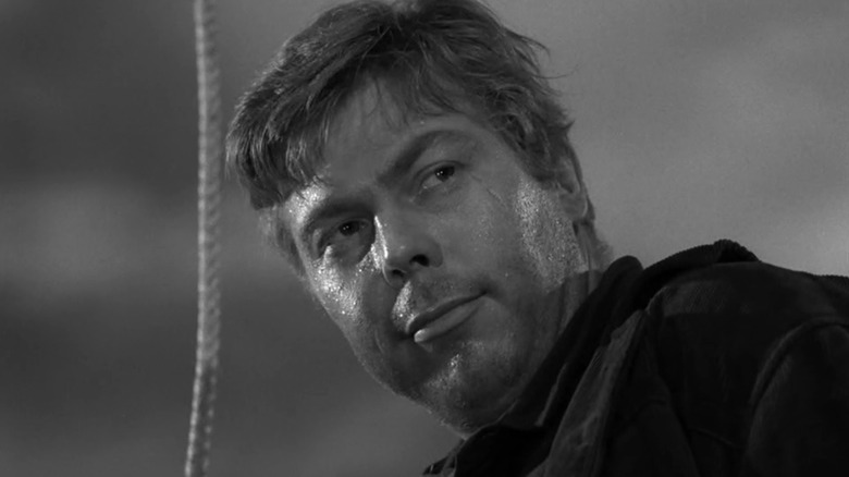 Joe Caswell standing at the gallows in The Twilight Zone's "Execution"