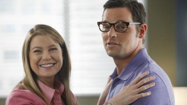 Meredith and Alex as a couple in an alternate universe on Grey's Anatomy