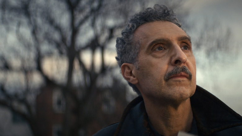 John Turturro's Irving Bailiff looking thoughtful on Severance