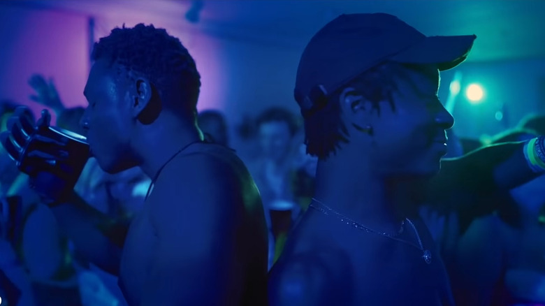 Cyler and Watkins at party