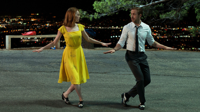 Mia and Sebastian dancing