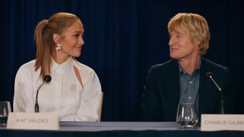 Kat and Charlie at press conference