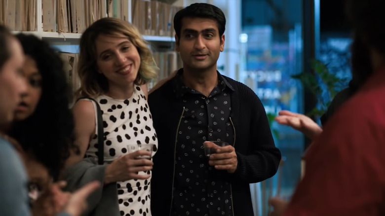 Kumail and Emily at party