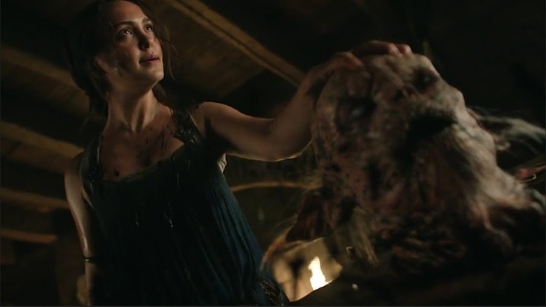 Nazanin Boniadi orc head