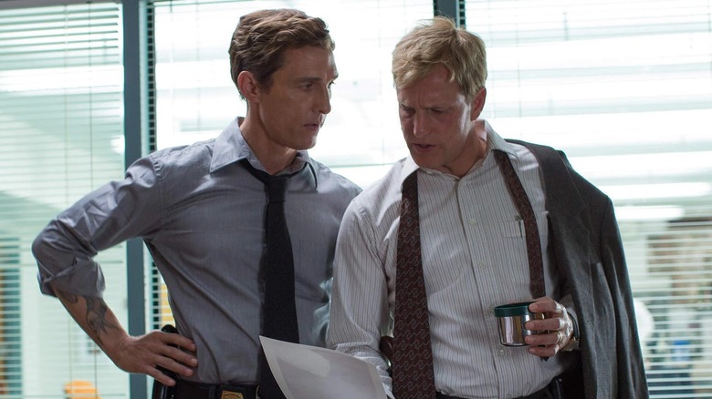 Matthew McConaughey and Woody Harrelson in True Detective