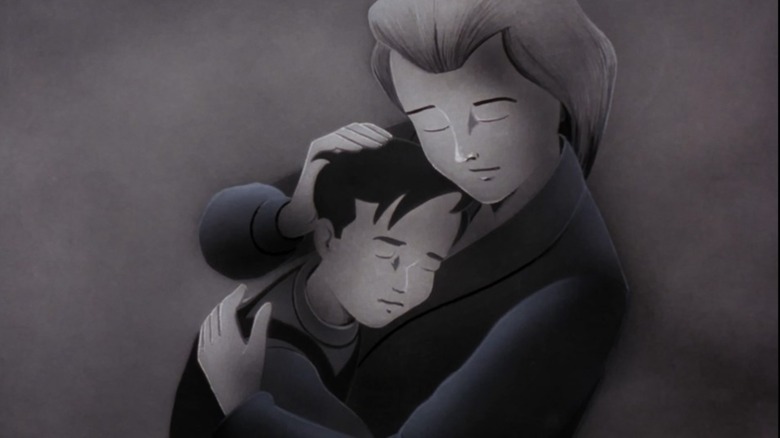 Batman The Animated Series young Bruce and Leslie Thompkins