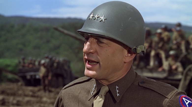 George C. Scott voelt zich thuis op het slagveld als generaal George S. Patton in Patton