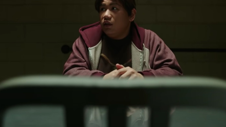 Ned is interrogated in No Way Home