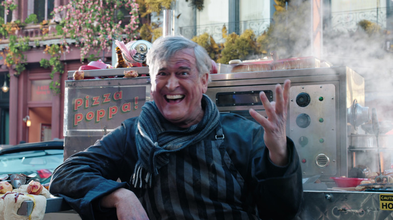 Bruce Campbell laughing